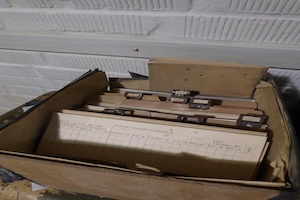 Documents in a box